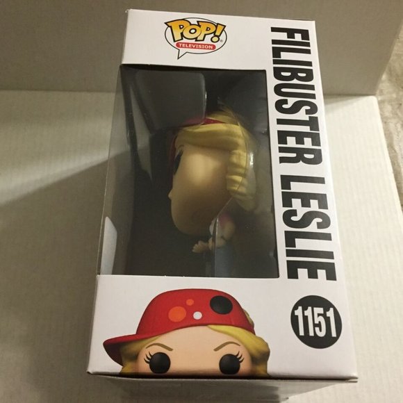 NEW Parks & Recreation Filibuster Leslie Mona-Lisa Funko Pop Figures - Picture 6 of 15